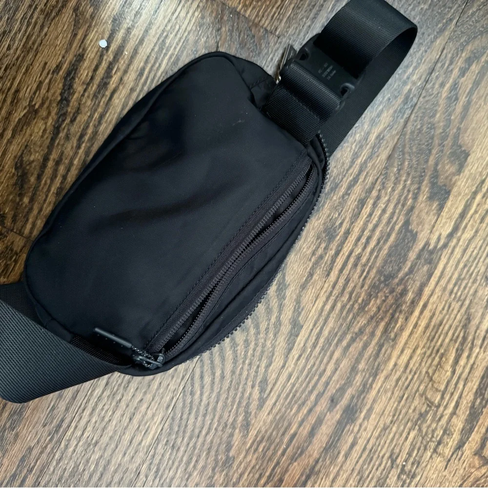 lululemon athletica Black Mini Crossbody Bag